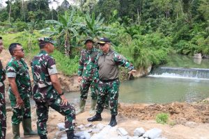 Dansatgas tinjau lokasi