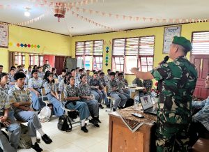 Sosialisasi Wasbang  dan Rekrutment TNI